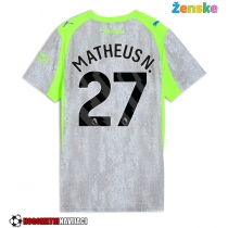 Ženske Nogometnih dresov Manchester City Matheus Nunes #27 Tretji 2025-26 Kratki rokavi